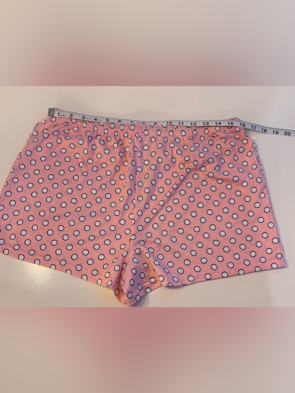 Life Is Good Pink Polka Dot Sleep Shorts, Women’s Lg - Picture 7 of 9